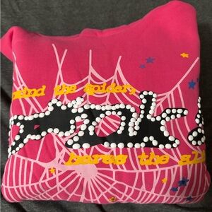 Sp5der P*NK Hoodie
Pink